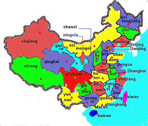 Beijng location map